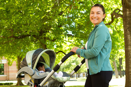 What is the best type of exercise to “get back into it” after having a baby?